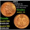 Image 1 : 1883 Indian Cent 1c Grades Choice+ Unc RB