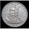 Image 2 : 1871-p Seated Half Dollar 50c Grades Choice AU