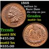 Image 1 : 1868 Indian Cent 1c Grades Select Unc BN