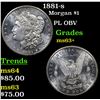 Image 1 : 1881-s Morgan Dollar $1 Grades Select+ Unc