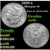Image 1 : 1899-s Morgan Dollar $1 Grades Choice AU/BU Slider+