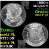 Image 1 : 1880-s Morgan Dollar $1 Grades Choice Unc+ PL