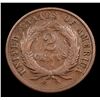 Image 3 : 1871 Two Cent Piece 2c Grades vf++