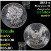 Image 1 : 1881-s Morgan Dollar $1 Grades Choice+ Unc