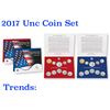Image 1 : 2017 United States P & D Mint Uncirculated Coin Set 20 coins