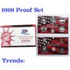 Image 1 : 1999 United States Silver Proof Set   KEY TO THE SERIES!!