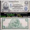 Image 1 : 1902 $5 large size National Currency  Grades