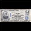 Image 2 : 1902 $5 large size National Currency  Grades