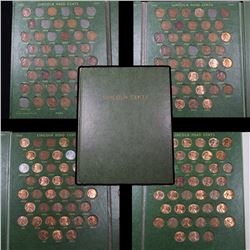 ***Auction Highlight*** Near complete Lincoln cent book 1909-1960 158 coins (fc)