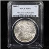 Image 8 : 5 Unc Morgan $1 Graded By PCGS Mixed Dates From The McClaren Collection