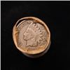 Image 3 : Mixed small cents 1c orig shotgun roll, 1920-d Wheat Cent, 1899 Indian Cent other end,McDnalds Wrapp