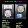 Image 1 : ***Auction Highlight*** PCGS 1898-p Morgan Dollar $1 Graded ms65 By PCGS (fc)