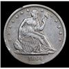 Image 2 : ***Auction Highlight*** 1864-s Seated Half Dollar 50c Graded xf+ By USCG (fc)