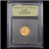 Image 4 : ***Auction Highlight*** 1913-p Gold Indian Quarter Eagle $2 1/2 Graded Select Unc By USCG (fc)