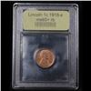 Image 4 : ***Auction Highlight*** 1918-s Lincoln Cent 1c Graded Gem+ Unc RB By USCG (fc)