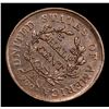 Image 3 : ***Auction Highlight*** 1806 C-1 Draped Bust Half Cent 1/2c Graded Choice AU By USCG (fc)