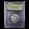 Image 4 : ***Auction Highlight*** 1806 Major Mint Error Missing 'c' B-3 Draped Bust 25c Graded Choice AU By US