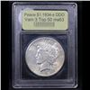 Image 4 : ***Auction Highlight*** 1934-s DDO Vam 3 Top 50 Peace Dollar $1 Graded Select Unc By USCG (fc)
