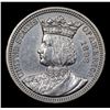 Image 2 : ***Auction Highlight*** 1893 Isabella Isabella Quarter 25c Graded Select Unc By USCG (fc)