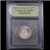 Image 3 : ***Auction Highlight*** 1877-cc Large CC Seated Liberty Quarter 25c Graded GEM++ Unc By USCG (fc)