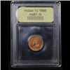 Image 4 : ***Auction Highlight*** 1868 Indian Cent 1c Graded Unc+ RB By USCG (fc)