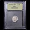 Image 4 : ***Auction Highlight*** 1883 Hawaii 10c 10c Graded Select Unc By USCG (fc)
