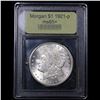 Image 4 : ***Auction Highlight*** 1921-p Morgan Dollar $1 Graded GEM+ Unc By USCG (fc)