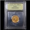 Image 4 : ***Auction Highlight*** 1899-p Gold Liberty Half Eagle $5 Graded Select Unc By USCG (fc)