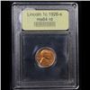 Image 4 : ***Auction Highlight*** 1926-s Lincoln Cent 1c Graded Choice Unc RD By USCG (fc)