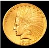 Image 2 : ***Auction Highlight*** 1912-s Gold Indian Eagle $10 Graded Select Unc By USCG (fc)