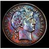Image 2 : ***Auction Highlight*** 1900-o Rainbow Toned  Barber Dime 10c Graded GEM+ Unc By USCG (fc)