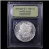 Image 4 : ***Auction Highlight*** 1881-o Morgan Dollar $1 Graded GEM Unc DMPL By USCG (fc)