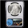 Image 3 : NGC 1923-p Peace Dollar $1 Graded ms63 By NGC