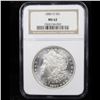 Image 2 : NGC 1880-o Morgan Dollar $1 Graded ms62 By NGC