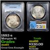 Image 1 : PCGS 1882-s Morgan Dollar $1 Graded ms65 By PCGS