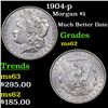 Image 1 : 1904-p Morgan Dollar $1 Grades Select Unc