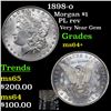 Image 1 : 1898-o Morgan Dollar $1 Grades Choice+ Unc