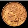 Image 2 : 1902 Indian Cent 1c Grades Gem+ Unc RB