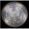 Image 3 : 1881-s/s Rainbow Toned Morgan Dollar $1 Grades Choice Unc