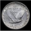 Image 3 : 1930-p Mint Error Standing Liberty Quarter 25c Grades Choice AU/BU Slider