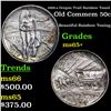 Image 1 : 1926-s Oregon Trail Rainbow Toned Old Commem Half Dollar 50c Grades GEM+ Unc