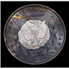 Image 3 : 1896-p Rainbow Toned Morgan Dollar $1 Grades Choice+ Unc
