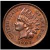 Image 2 : 1907 Indian Cent 1c Grades Select Unc BN