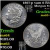 Image 1 : 1897-p vam 6 R5 Morgan Dollar $1 Grades Select+ Unc