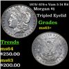 Image 1 : 1878/-878-s Vam 5 I4 R4 Morgan Dollar $1 Grades Select+ Unc