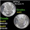 Image 1 : 1879-p Morgan Dollar $1 Grades Select Unc