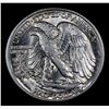 Image 3 : 1942-p Walking Liberty Half Dollar 50c Grades Choice Unc
