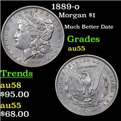 1889-o Morgan Dollar $1 Grades Choice AU