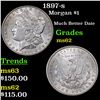 Image 1 : 1897-s Morgan Dollar $1 Grades Select Unc