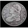 Image 2 : 1834 Capped Bust Half Dollar 50c Grades f+